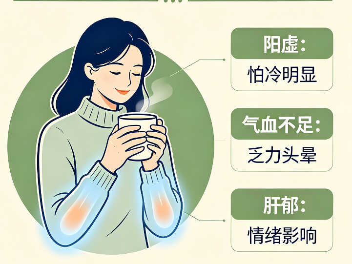 总是手脚冰凉？中医教你分清体质再调理