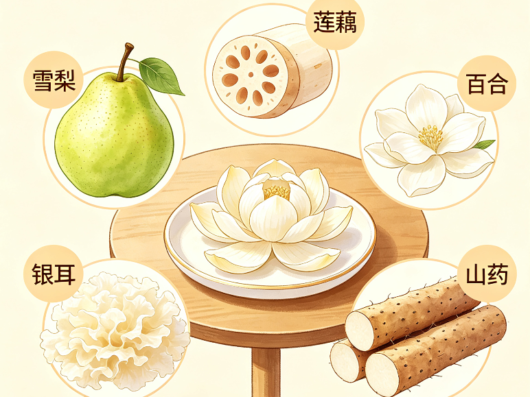 秋天干燥易咳嗽？这5种白色食物最养肺
