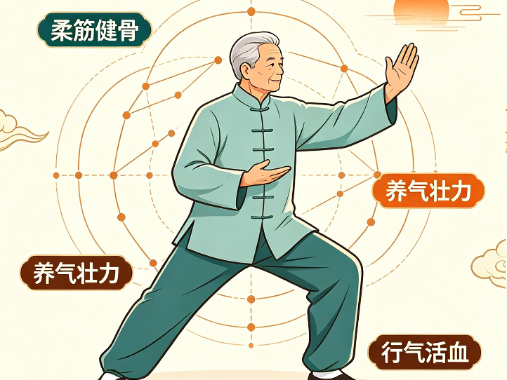 八段锦：流传千年的“中医健身操”，每天15分钟，通经络、调脏腑
